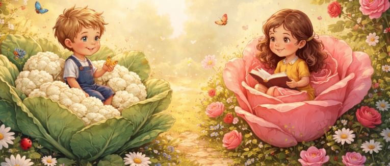 Au jardin de maman...