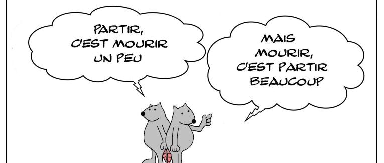 partir et mourir