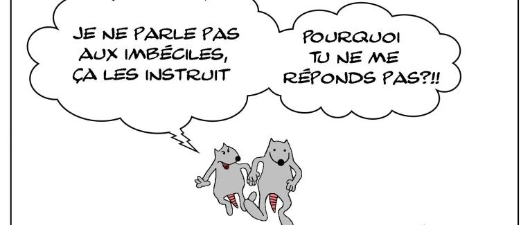 Le rat qui ne parlait pas aux imbéciles