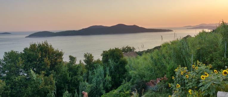 Coucher de soleil en Croatie