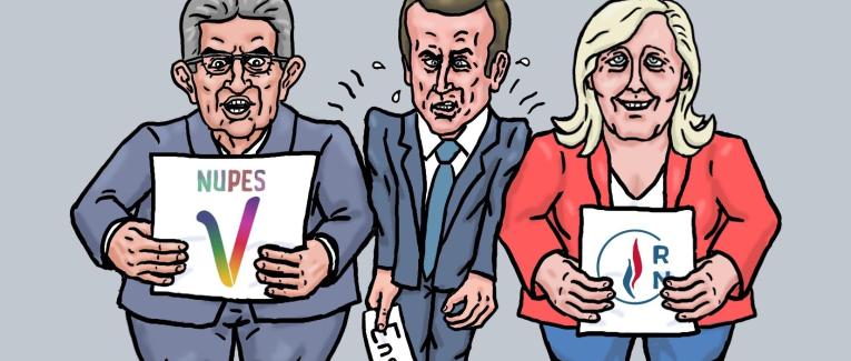 Législatives 2022 - Macron pris en étau
