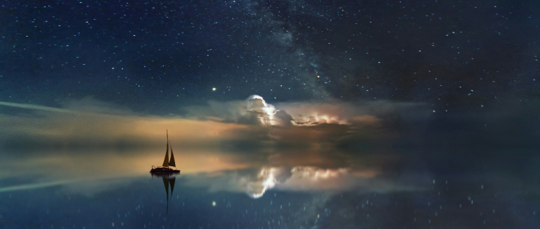 Reflets dans l'Océan