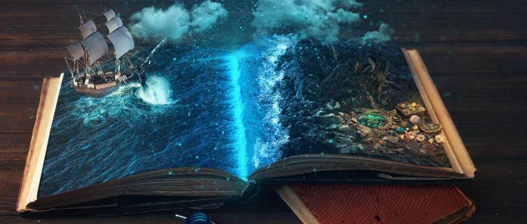 A livre ouvert