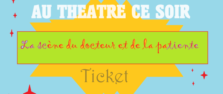 La scène du docteur et de la patiente