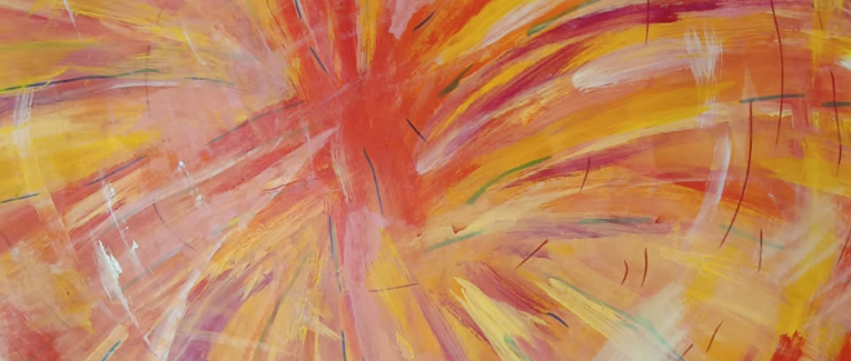 Jeux d'ombre et de lumière - peintures - Soleil (pour fraternités)