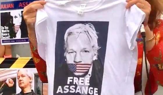 Message to Julian Assange for his 50th birthday