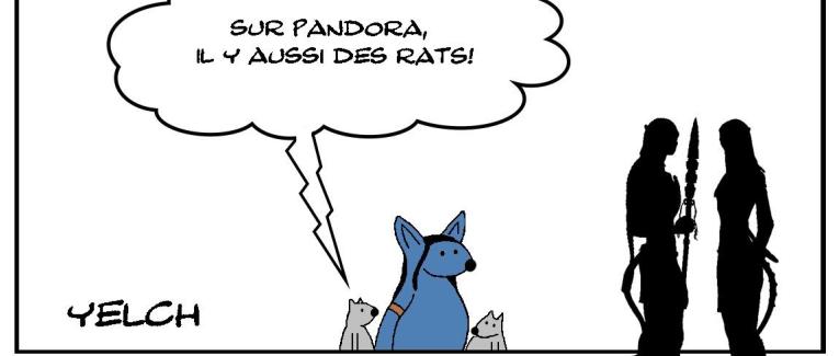 Des rats sur Pandora