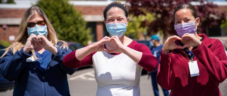 Coronavirus - Hommage aux travailleur-euse-s au contact avec le COVID19.