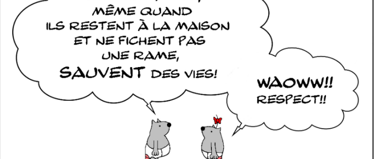LES BEBES RATONS: LE CONFINEMENT