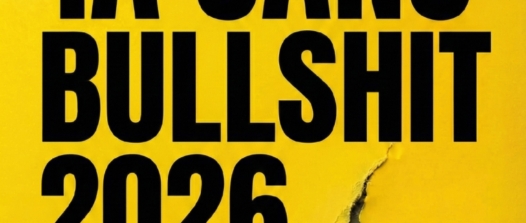 IA SANS BULLSHIT 2026: Le guide terrain sur l'intelligence artificielle en entreprise