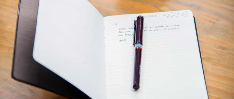 Avez-vous déjà essayé de tenir un journal ?