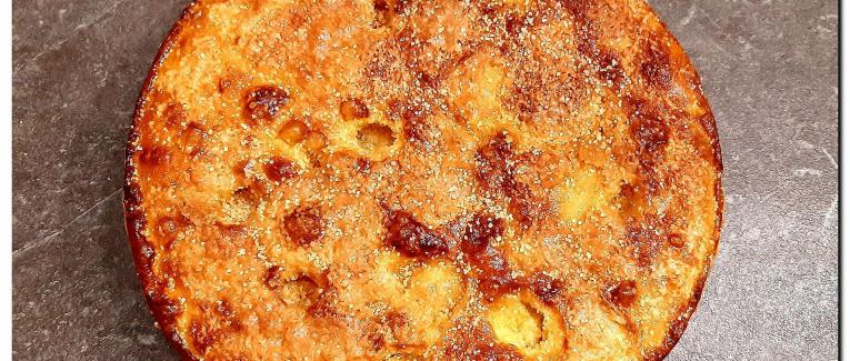 Tarte au sucre facile.