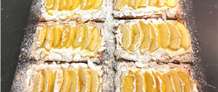 Feuilletés aux pommes à la crème pâtissière - Recette en vidéo