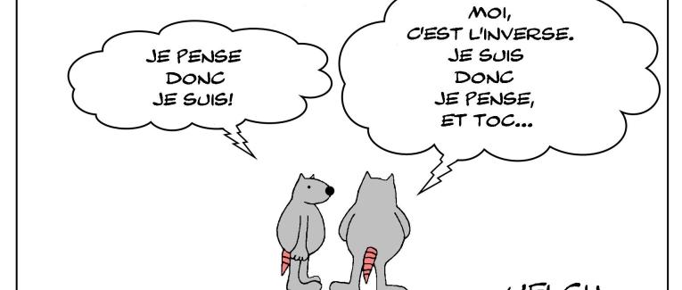 je pense donc je suis et si c'était l'inverse?