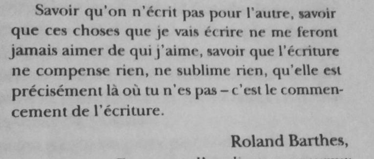Se détacher de la vie d’après