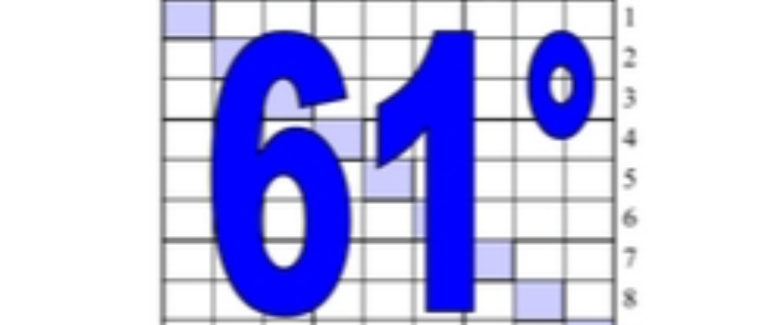 61° diagosudoku, avec la solution du soixantième