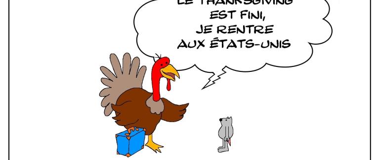 Certaines n'apprécient pas thanksgiving