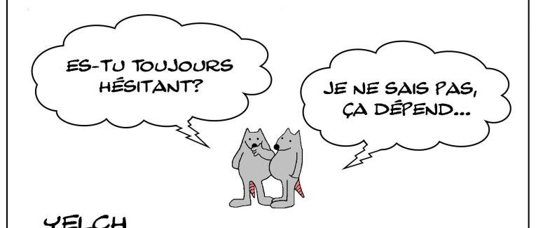 Le rat qui hésitait