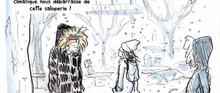 Il a neigé !!