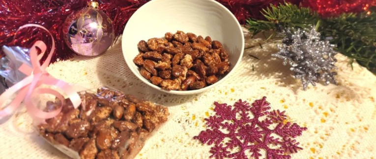 Amandes caramélisées saveur pain d'épices (vegan) - Recette en vidéo