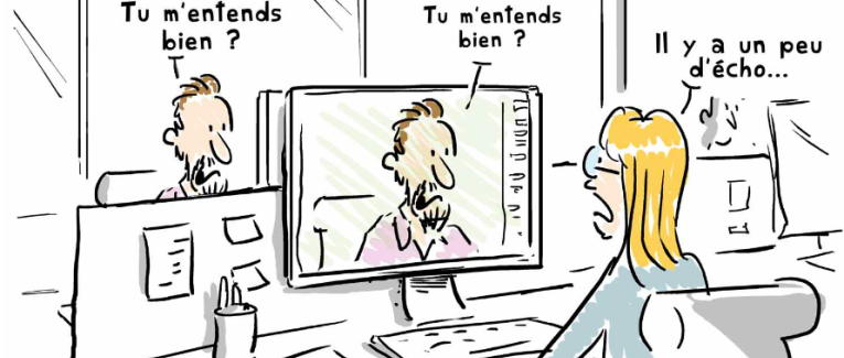 Je zoom, tu microsoft teams, il skype