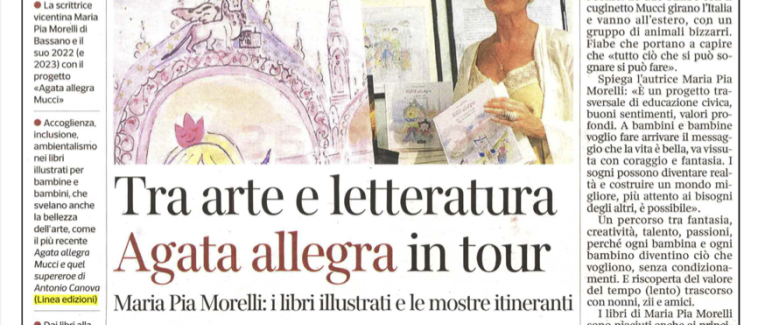Tra arte e letteratura: Agata allegra in tour!
