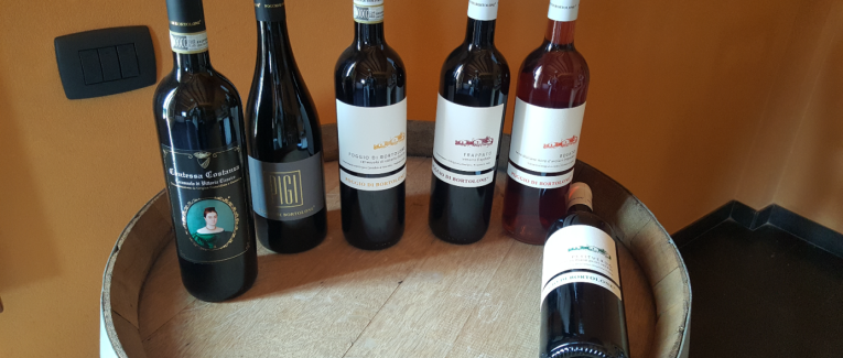 Dégustation au Domaine Poggio di Bortolone (Sicile)e