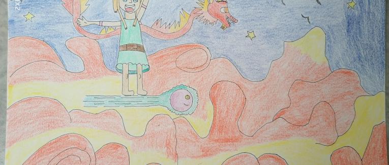 Alice vole par delà les nuages