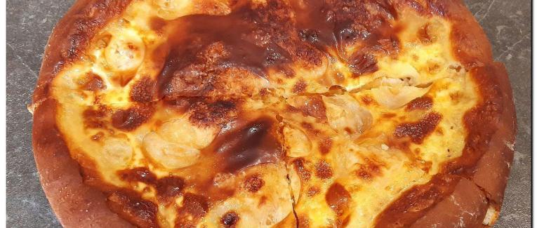 Tarte au sucre cassonade