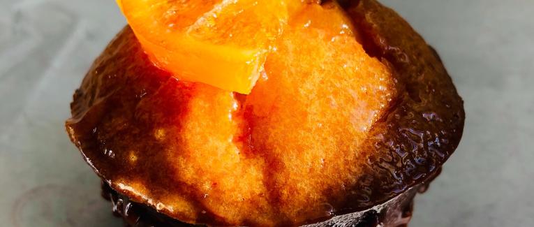 Gâteau moelleux aux oranges entières