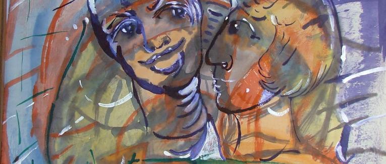 Peintures Au Fil Du Temps - La séduction - 1999