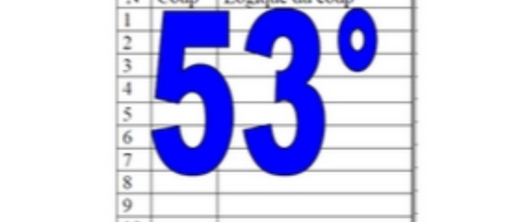 53° diagosudoku, avec la solution du cinquante-deuxième