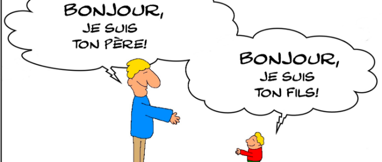 JE SUIS TON PERE