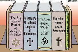 La religion et l'humour sont incompatibles...