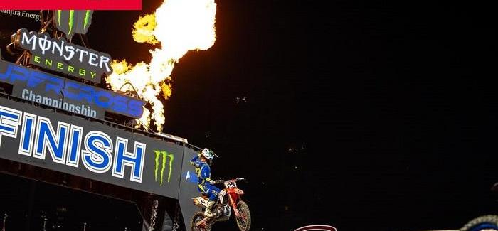 Supercross US - Dylan Ferrandis toujours aussi impressionant
