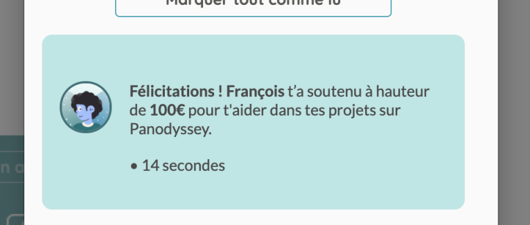Rémunération directe et immédiate !