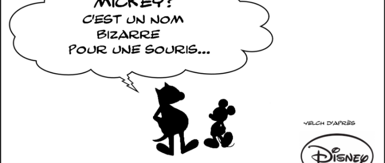 mickey et les rats