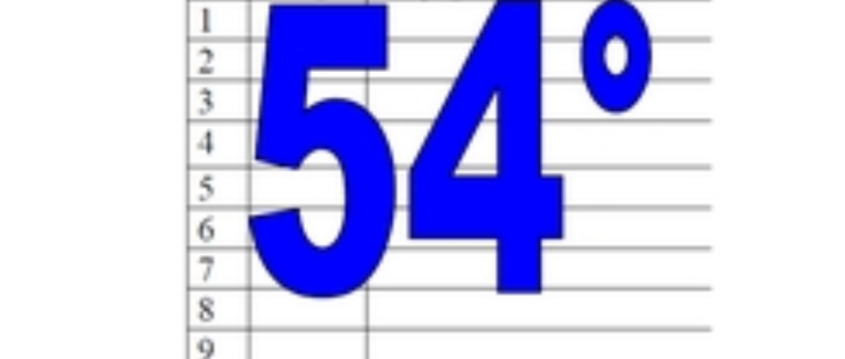 54° diagosudoku, avec la solution du cinquante-troisième