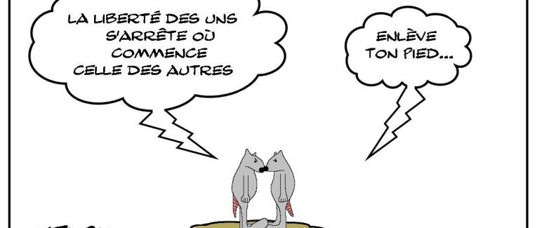 La liberté , c'est le pied!