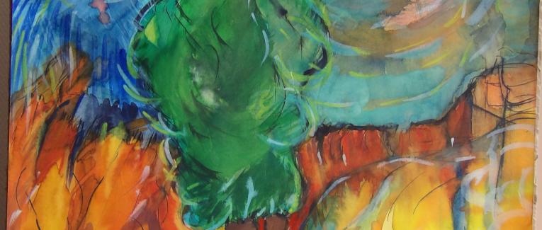Autour des arbres peints par des artistes - d'après Van Gogh