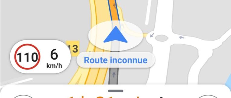 Route inconnue