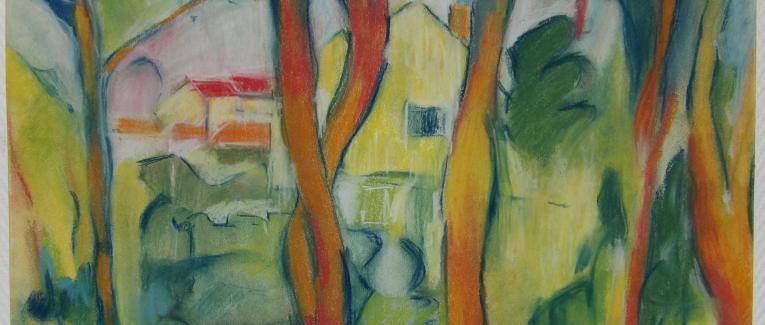 Autour des arbres peints par des artistes - d'après Vlaminck