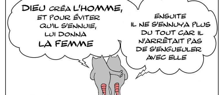 et adam ne s'ennuya plus jamais...