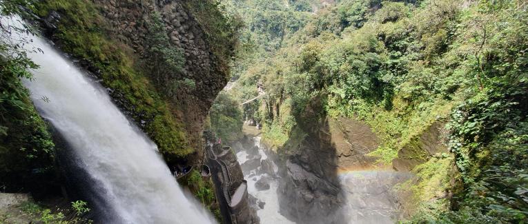 Baños et une brève présentation de l'Equateur