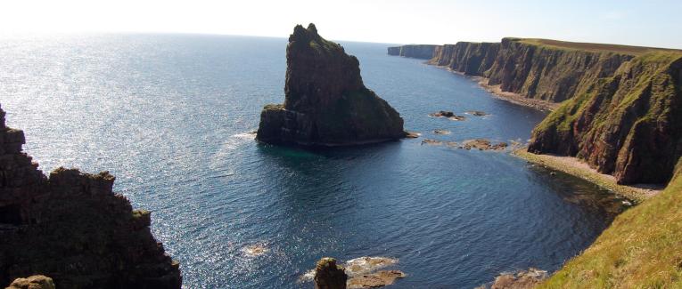 Les « Stacks » à Duncansbay Head
