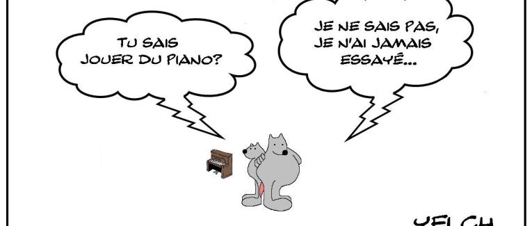 L'essai du piano