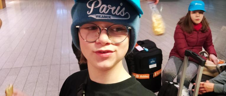 In the airport
