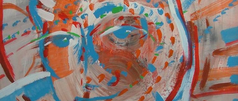 Peintures au fil du temps - les traces suspendues - 1997