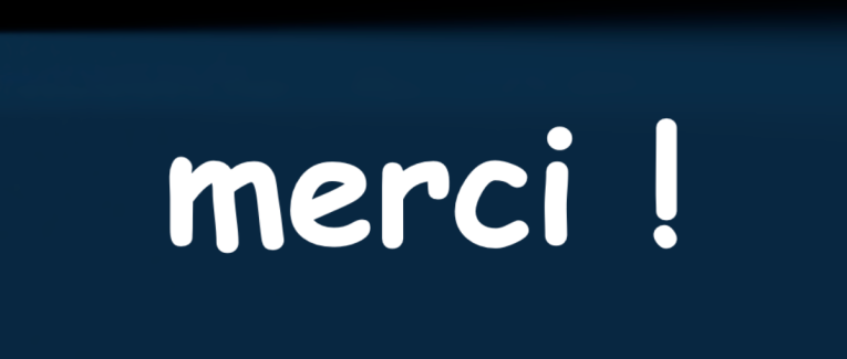 merci la révolution !