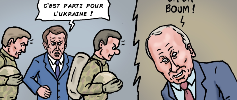Macron contre Poutine
